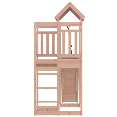 Set Joacă Exterior Lemn Douglas | Turn cu Perete Cățărat