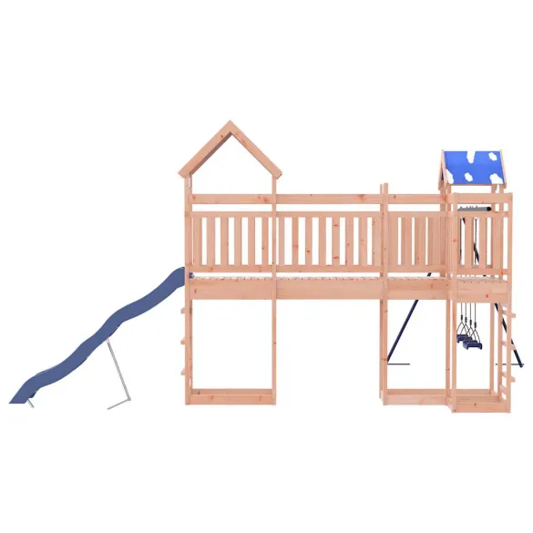 Set Joacă Exterior Lemn Douglas | Tobogan și Leagăn