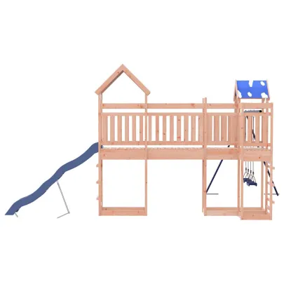 Set Joacă Exterior Lemn Douglas | Tobogan și Leagăn