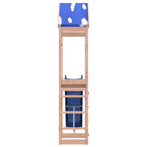 Set Joacă Exterior Lemn Douglas cu Tobogan | Livrare Gratuită