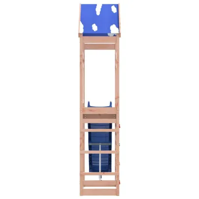 Set Joacă Exterior Lemn Douglas cu Tobogan | Livrare Gratuită