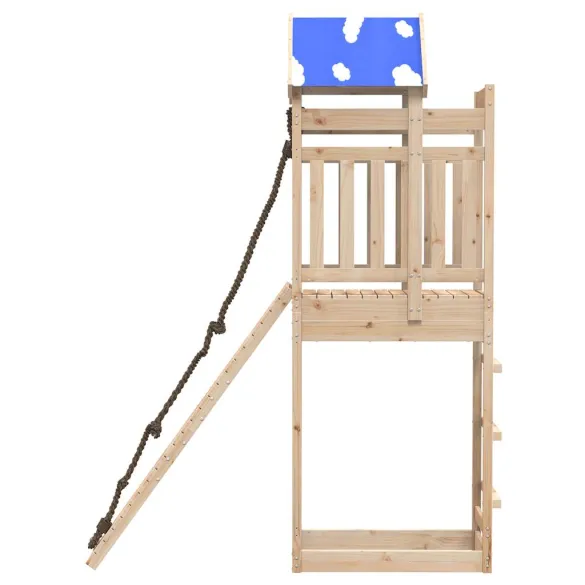 Set de joacă exterior lemn masiv pentru copii