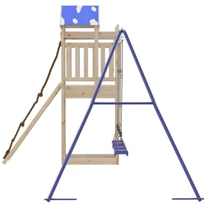 Set joacă exterior lemn masiv pin | Livrare gratuită