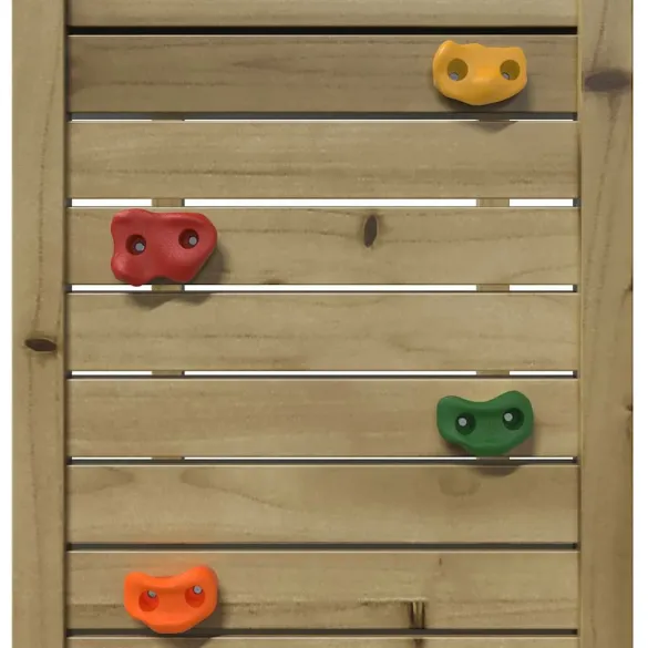 Set Joacă Exterior Lemn Pin cu Tobogan | Livrare Gratuită