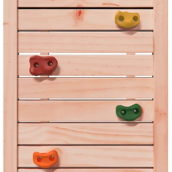 Set Joacă Exterior Lemn Douglas cu Tobogan | Livrare Gratuită