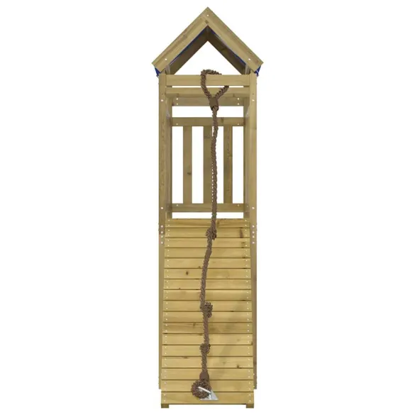 Set Joacă Exterior Lemn Pin - Turn cu Platformă