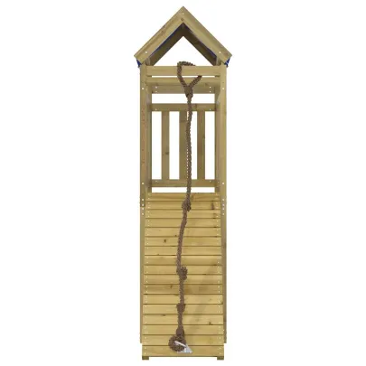 Set Joacă Exterior Lemn Pin - Turn cu Platformă