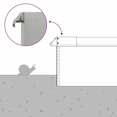 Gard Antimelci Metalic 16 Piese | Protectie Gradina