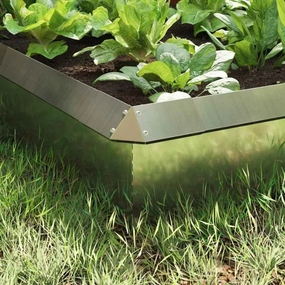 Garduri pentru Melci Oțel Galvanizat 8 bucăți | Protecție Grădină