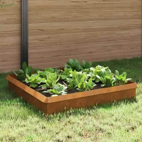 Garduri pentru Melci Oțel Ruginit | 8 bucăți Rezistente