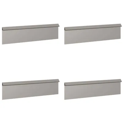 Garduri pentru Melci Oțel Ruginit | 8 bucăți Rezistente