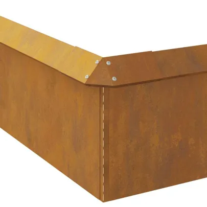 Garduri pentru Melci Oțel Ruginit | 8 bucăți Rezistente