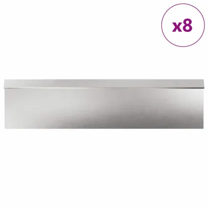 Garduri pentru Melci 12 buc - Oțel Inoxidabil | Protecție Grădină