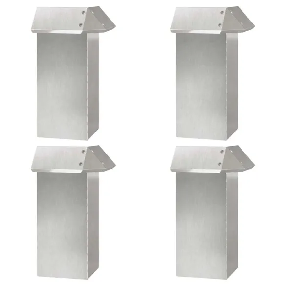 Garduri pentru Melci 12 buc - Oțel Inoxidabil | Protecție Grădină