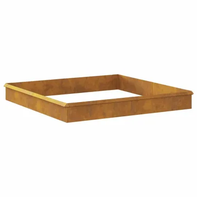 Garduri Metalice pentru Melci - 12 Bucăți, Finisaj Ruginit