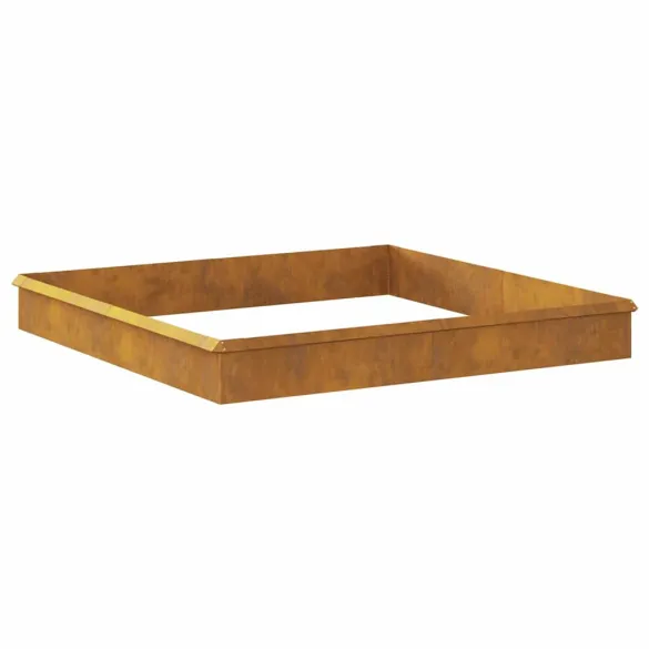 Garduri Metalice pentru Melci - 12 Bucăți, Finisaj Ruginit