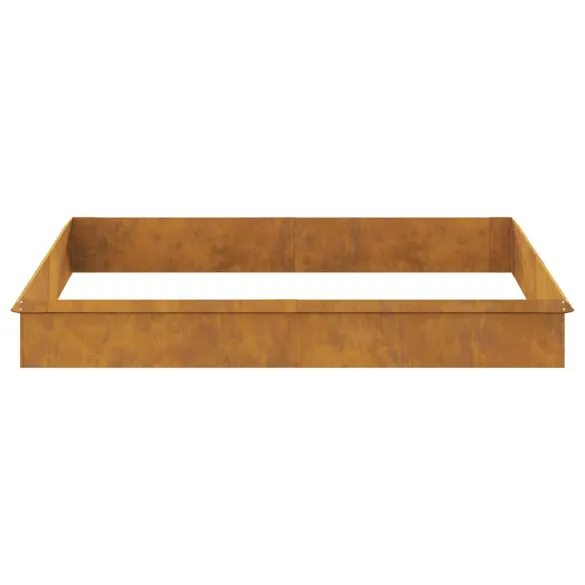 Garduri Metalice pentru Melci - 12 Bucăți, Finisaj Ruginit