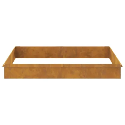 Garduri Metalice pentru Melci - 12 Bucăți, Finisaj Ruginit