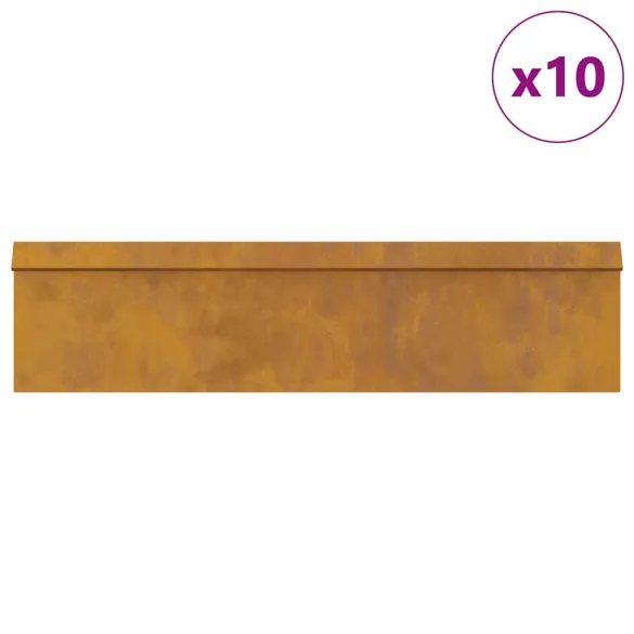 Garduri Metalice pentru Melci Rustic - 16 Piese