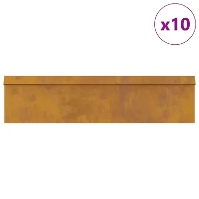 Garduri Metalice pentru Melci Rustic - 16 Piese