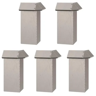 Garduri Metalice pentru Melci Rustic - 16 Piese