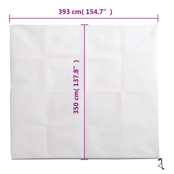 Husa Protecție Plante Iarnă - Fleece 70g/m² cu Fermoar