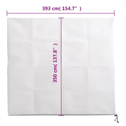 Husa Protecție Plante Iarnă - Fleece 70g/m² cu Fermoar