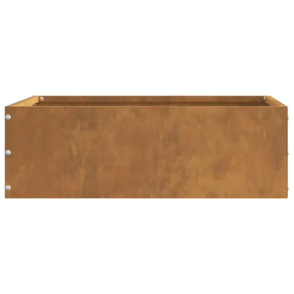 Margini Gazon Ruginite Oțel | 6 Bucăți 40x40x13 cm