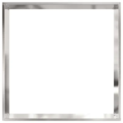 Margini Gazon Oțel | 6 Piese Argintiu | Livrare Gratuită