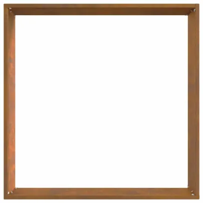 Margine Gazon Oțel Ruginit 6 Piese | Delimitare Grădină