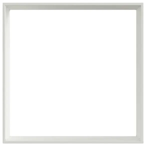 Margine Gazon Oțel Alb 60x60 cm | Delimitare Durabilă Grădină