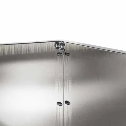 Margini Gazon Oțel 60x60 cm | Set 6 Buc | Livrare Gratuita