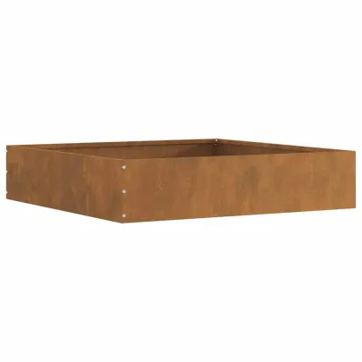 Margine Gazon Oțel Rustică 60x60 cm - Delimitare Grădină