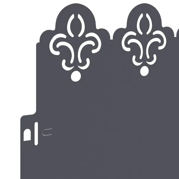 Borduri Gazon Antracit Oțel | Delimitare Modernă Grădină