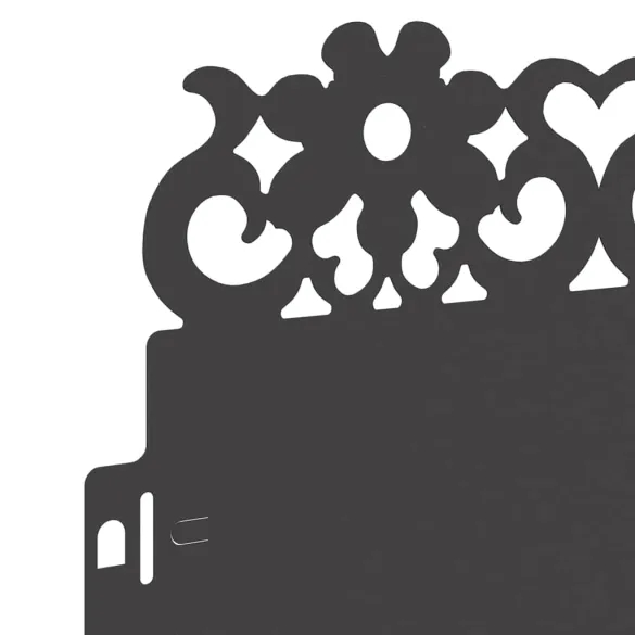 Borduri Gazon Metalice 30 pcs Negru | Delimitare Gradina