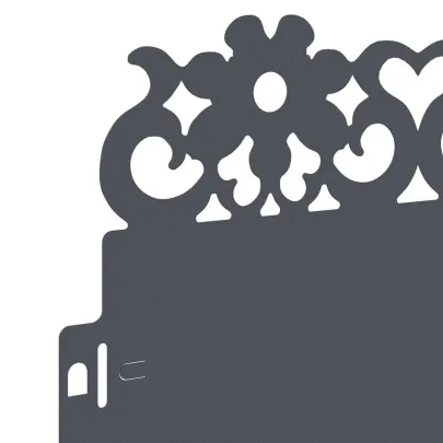 Borduri Gazon Antracit Oțel | Delimitare Modernă Grădină