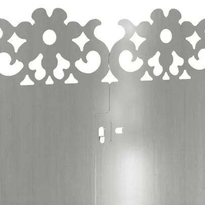 Borduri Gazon Metalice Argintii 30 piese | Delimitare Gradina