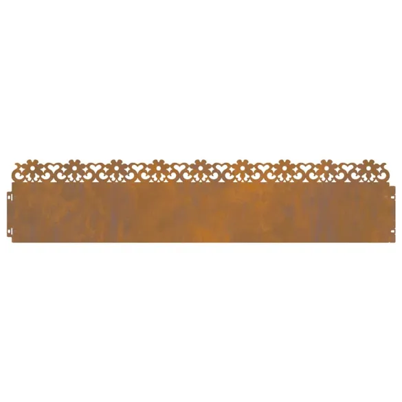 Borduri Gazon Metalice Rustice 30 piese | Livrare Gratuita