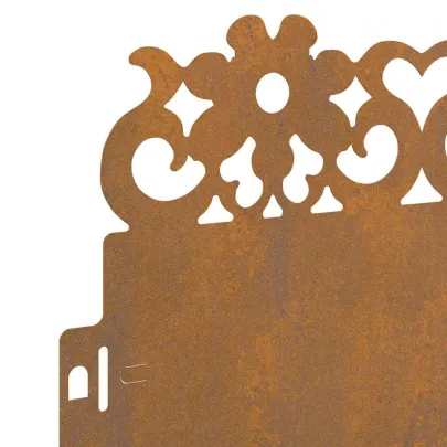 Borduri Gazon Metalice Rustice 30 piese | Livrare Gratuita