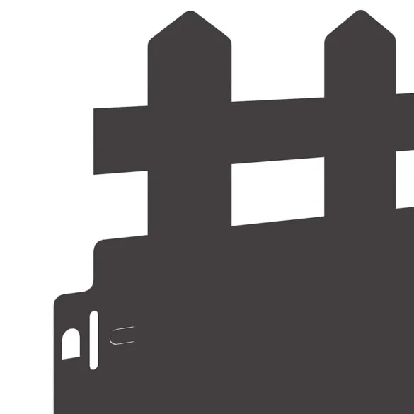 Borduri Gazon Oțel 20 buc - Livrare Gratuită