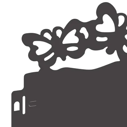 Borduri Gazon Metalice Negre 20 pcs | Delimitare Gradina