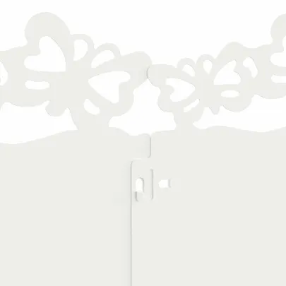 Borduri Gazon Metalice Alb - 20 piese | Livrare Gratuită