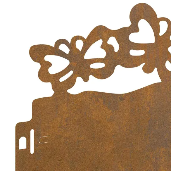 Borduri Metalice Gazon Rustice - 20 Piese | Livrare Gratuita