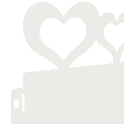 Borduri Gazon Metalice Alb 30 pcs | Delimitare Grădină