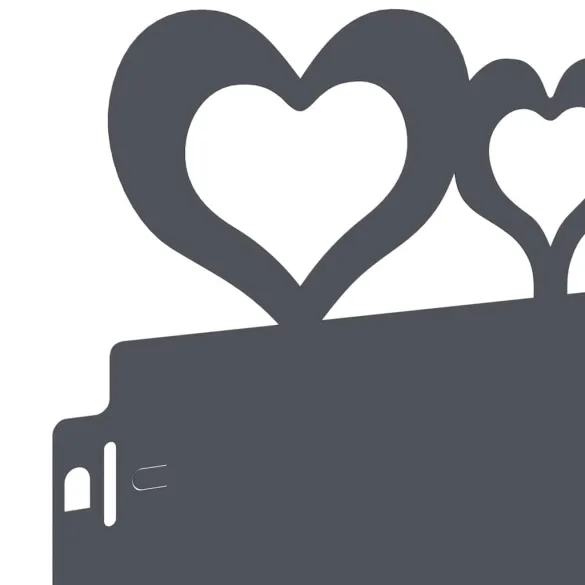 Borduri Gazon Antracit Oțel | 20 pcs 103x22 cm