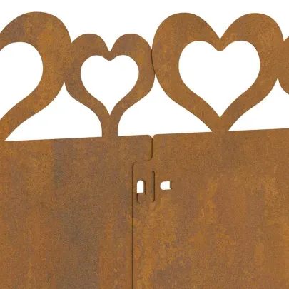 Borduri Gazon Metalice Rustice 20 piese | Livrare Gratuita