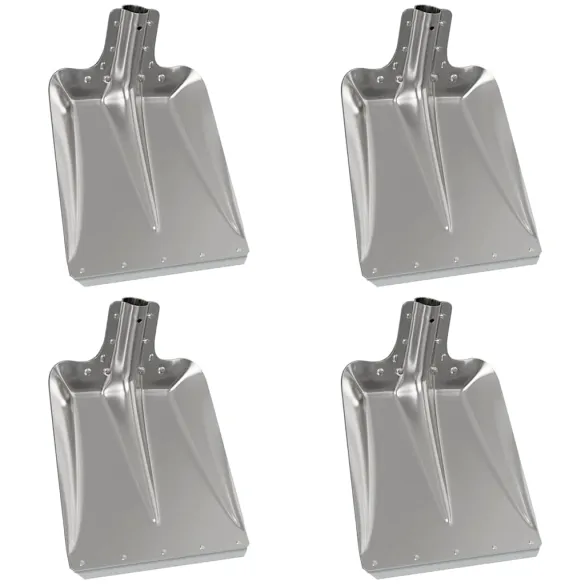 Capete Lopată Aluminiu | Set 4 bucăți | Livrare Gratuită