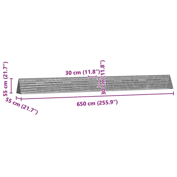 Cușcă Iepuri Metalică 650cm - Livrare Gratuită