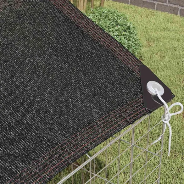 Cușcă Iepuri Exterior Argintiu 400x78x78 cm - Oțel Galvanizat