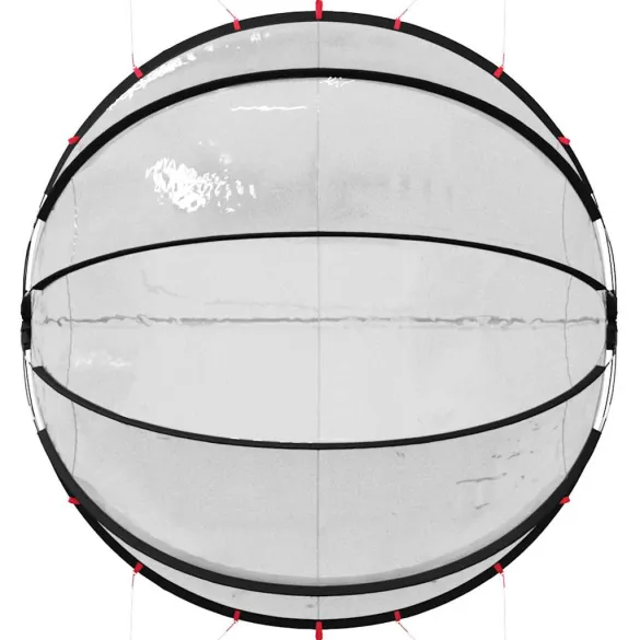 Dom Piscină Transparent PVC 336x322x160 cm - Livrare Gratuită